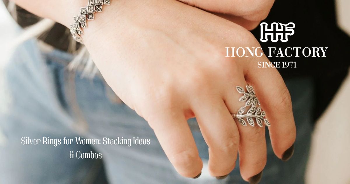Silver Rings for Women: Stacking Ideas & Combos