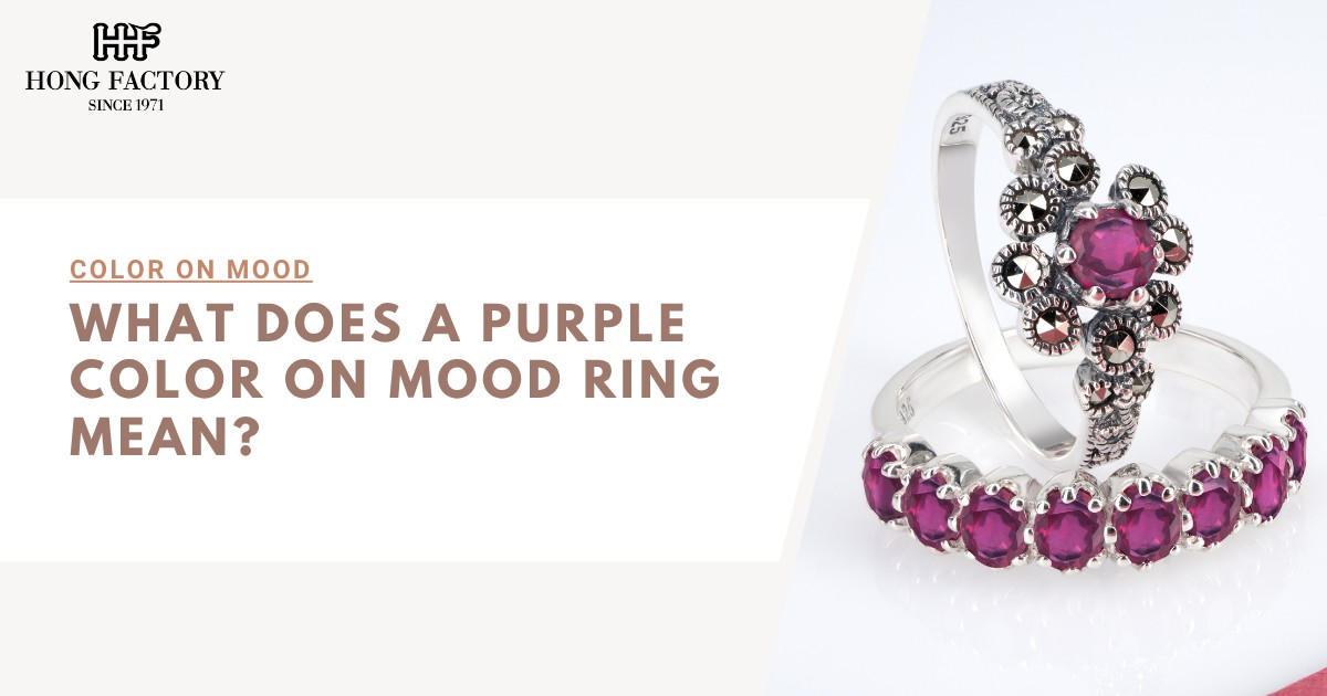 What Does a Purple Color on Mood Ring Mean?