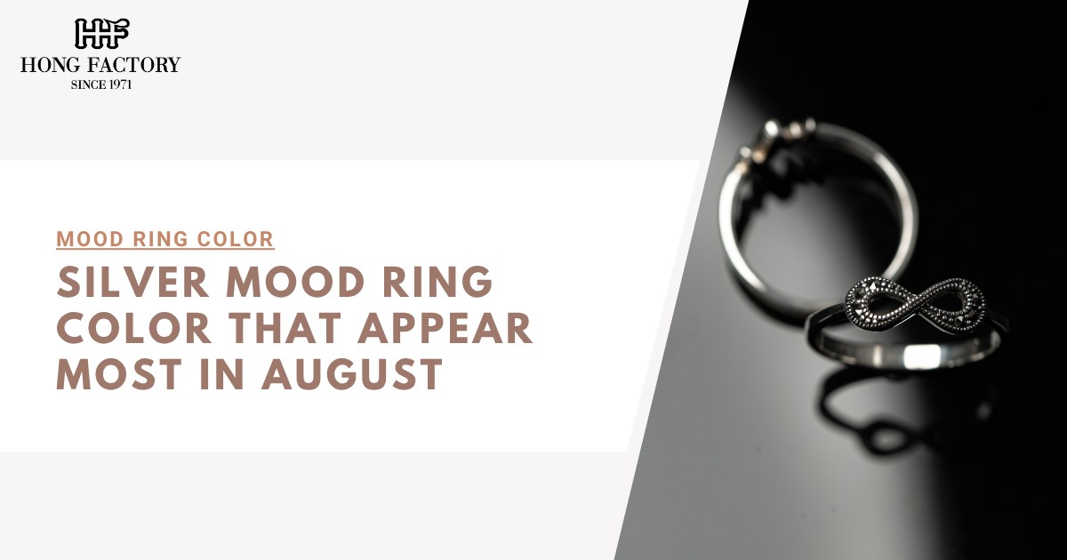Silver Mood Ring Color That Appear Most in August