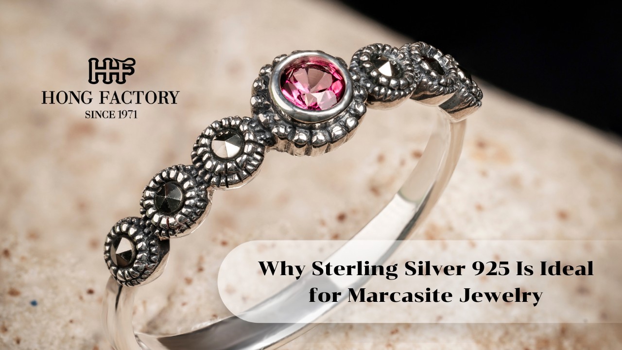 Why Sterling Silver 925 Is Ideal for Marcasite Jewelry