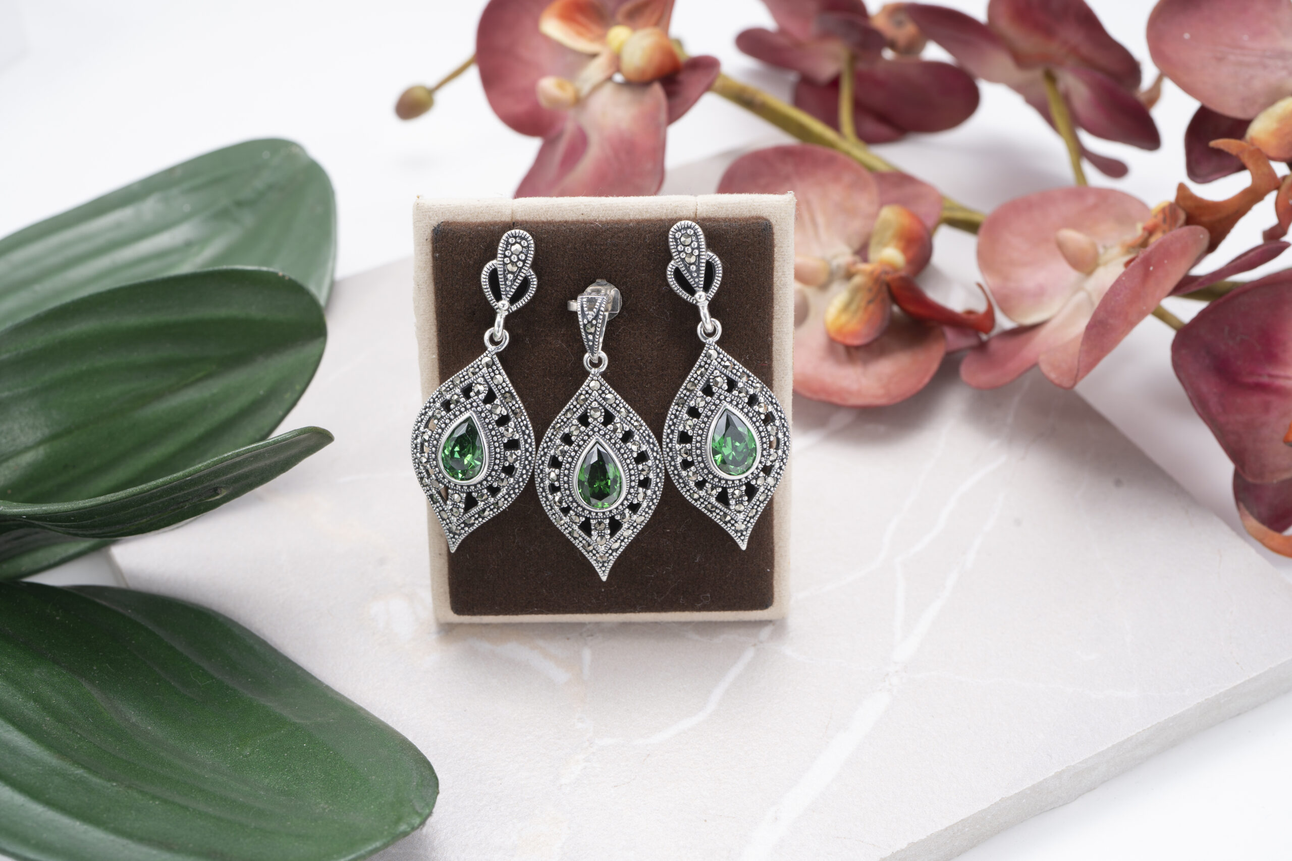 Silver Marcasite Jewelry 