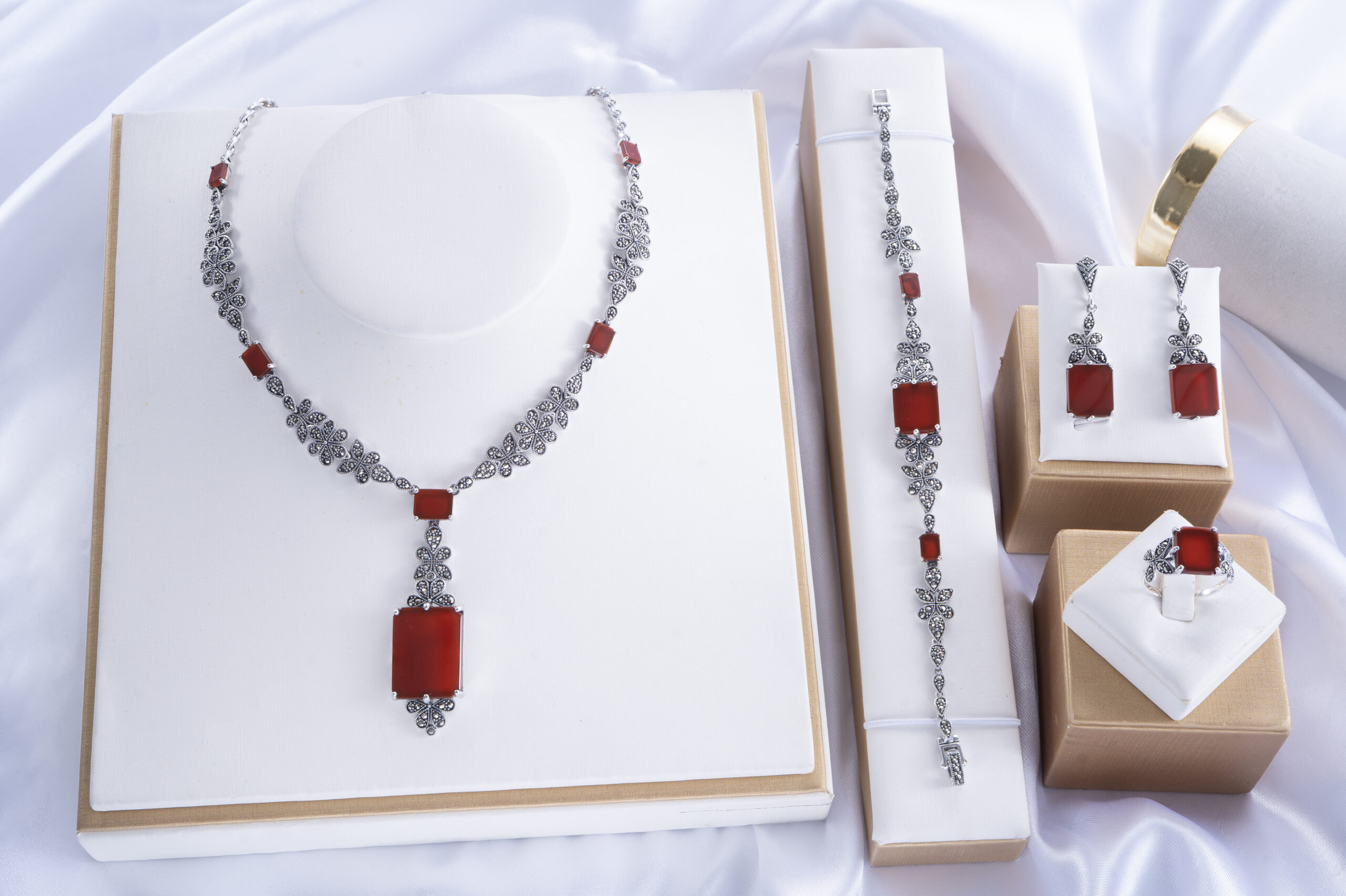 Silver Marcasite Jewelry