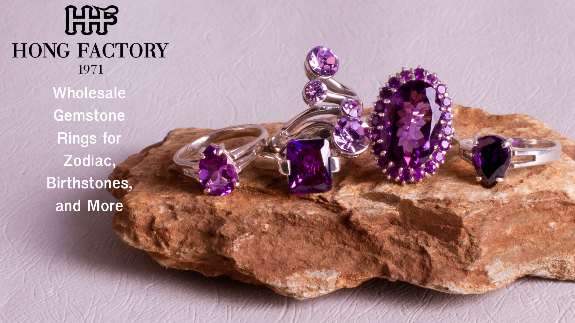 Wholesale Gemstone Rings for Zodiac, Birthstones, and More