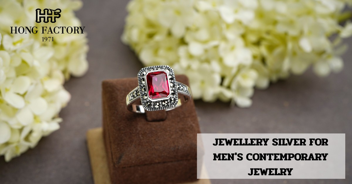 JEWELLERY SILVER FOR MEN'S CONTEMPORARY JEWELRY
