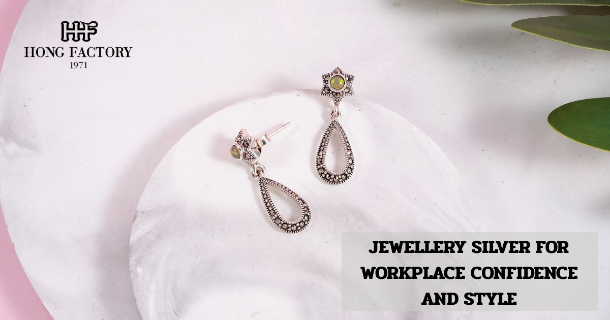 JEWELLERY SILVER FOR WORKPLACE CONFIDENCE AND STYLE
