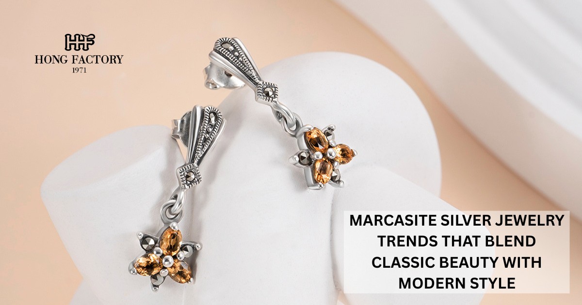 Marcasite Silver Jewelry Trends That Blend Classic Beauty with Modern Style