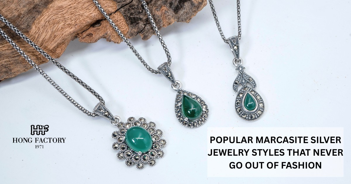 Popular Marcasite Silver Jewelry Styles That Never Go Out of Fashion