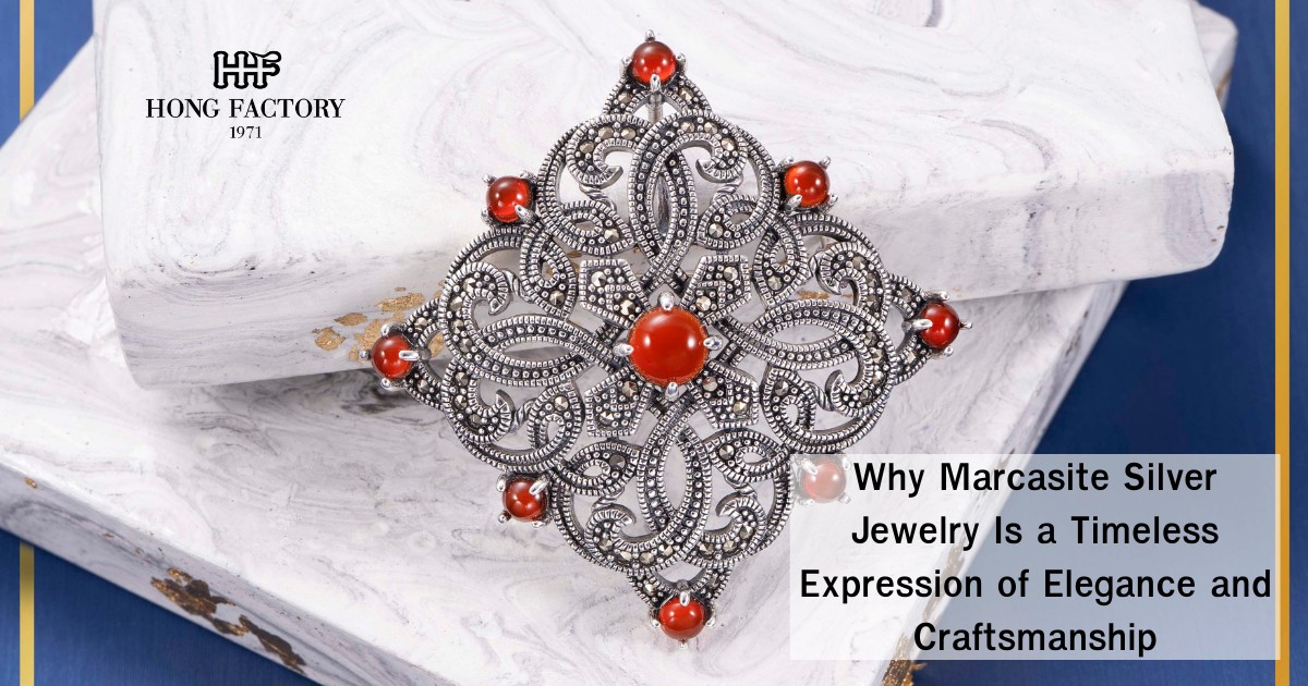 Why Marcasite Silver Jewelry Is a Timeless Expression of Elegance and Craftsmanship