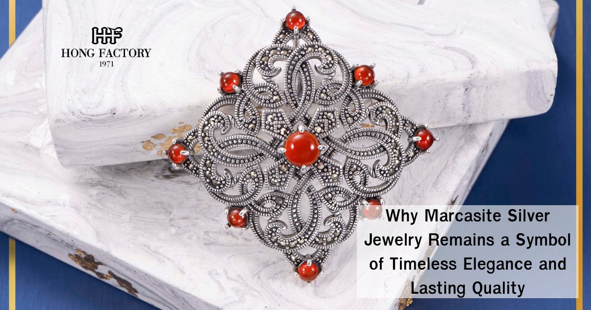 Why Marcasite Silver Jewelry Remains a Symbol of Timeless Elegance and Lasting Quality