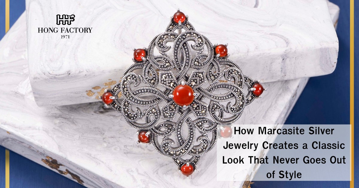 How Marcasite Silver Jewelry Creates a Classic Look That Never Goes Out of Style